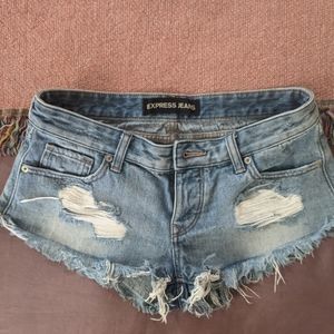 Express Summer Denim Shorts